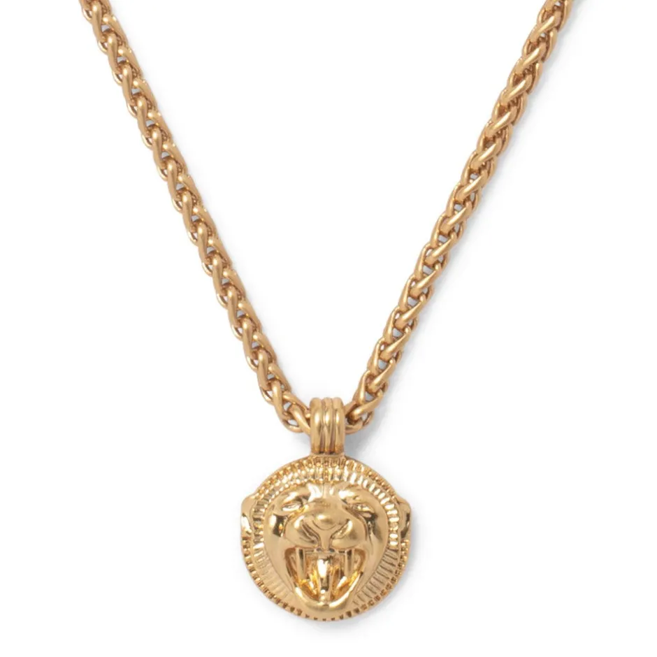 The Met Store Necklaces*Ancient Lion Pendant Necklace