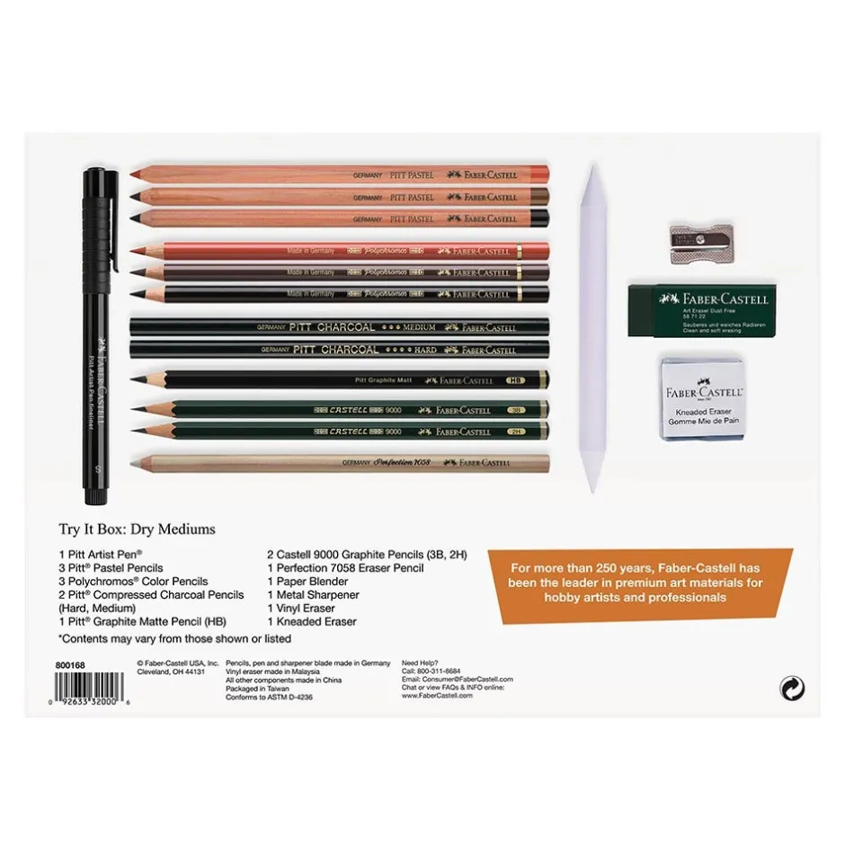 The Met Store Art Supplies & Easels*Art & Graphic Try It Box: Dry Mediums