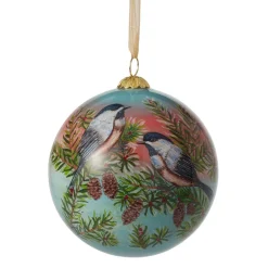 The Met Store Ornaments*Birds of America Hand-Painted Glass Ornament Set