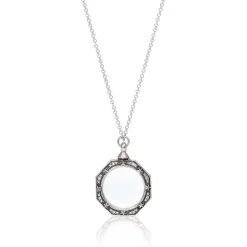 The Met Store Necklaces*Celestial Octagonal Magnifier Pendant Necklace