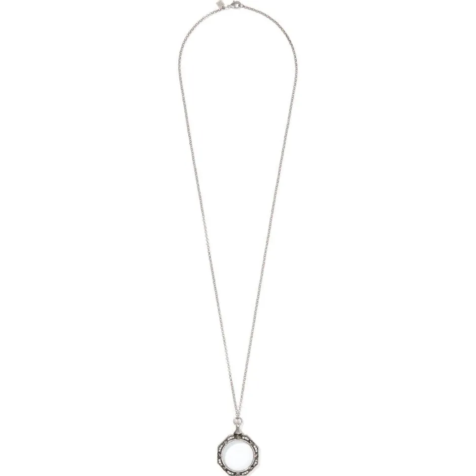 The Met Store Necklaces*Celestial Octagonal Magnifier Pendant Necklace