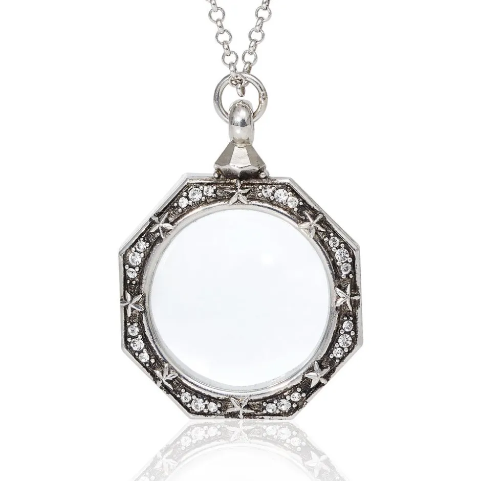 The Met Store Necklaces*Celestial Octagonal Magnifier Pendant Necklace