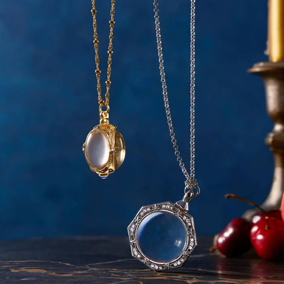The Met Store Necklaces*Celestial Octagonal Magnifier Pendant Necklace