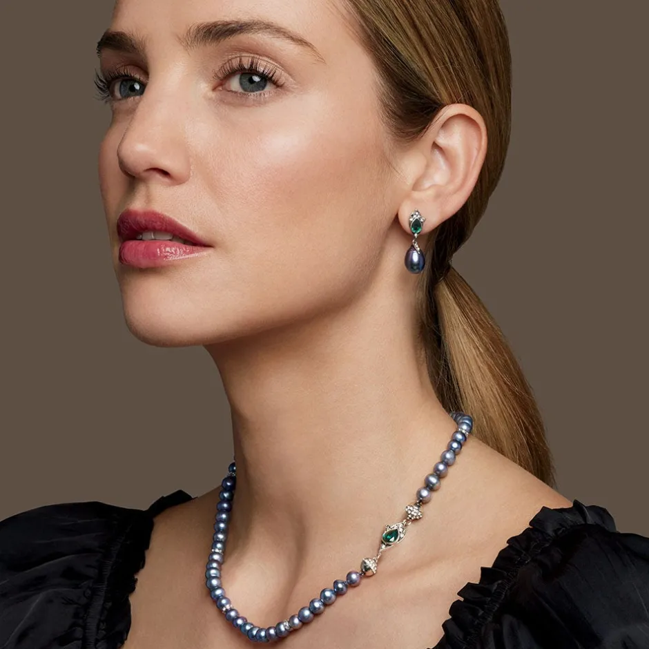 The Met Store Necklaces*Chelsea Peacock Pearl Necklace