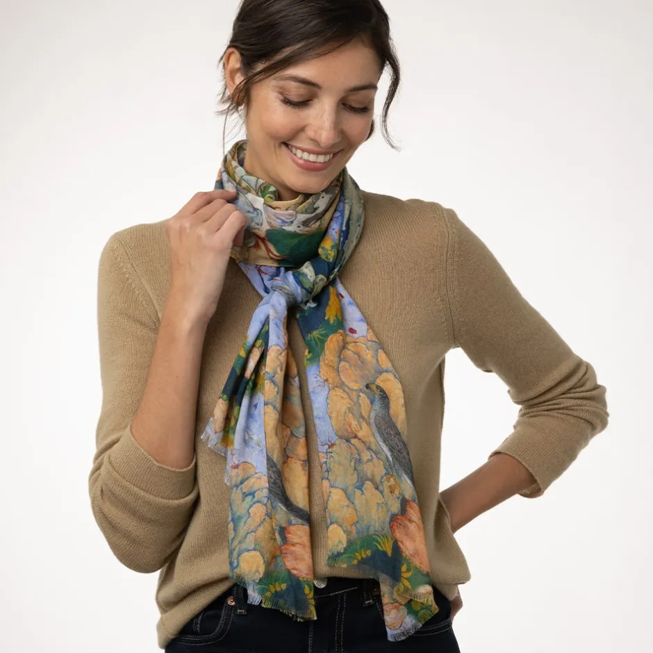 The Met Store Scarves & Wraps*Concourse of the Birds Oblong Scarf