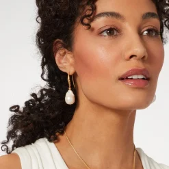 The Met Store Jewelry Sets*Cypriot Twist Pearl Necklace and Drop Earrings Set