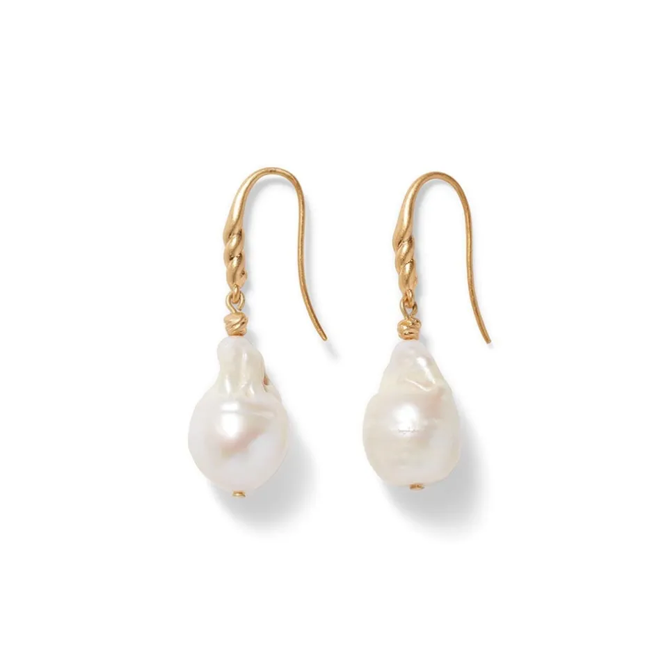 The Met Store Jewelry Sets*Cypriot Twist Pearl Necklace and Drop Earrings Set