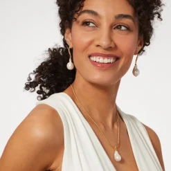 The Met Store Necklaces*Cypriot Twist Pearl Pendant Necklace