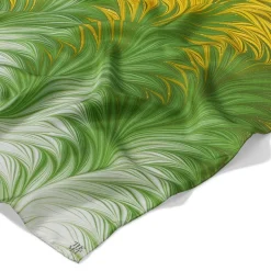 The Met Store Scarves & Wraps*Daisy Garden Marbled Paper Oblong Silk Scarf