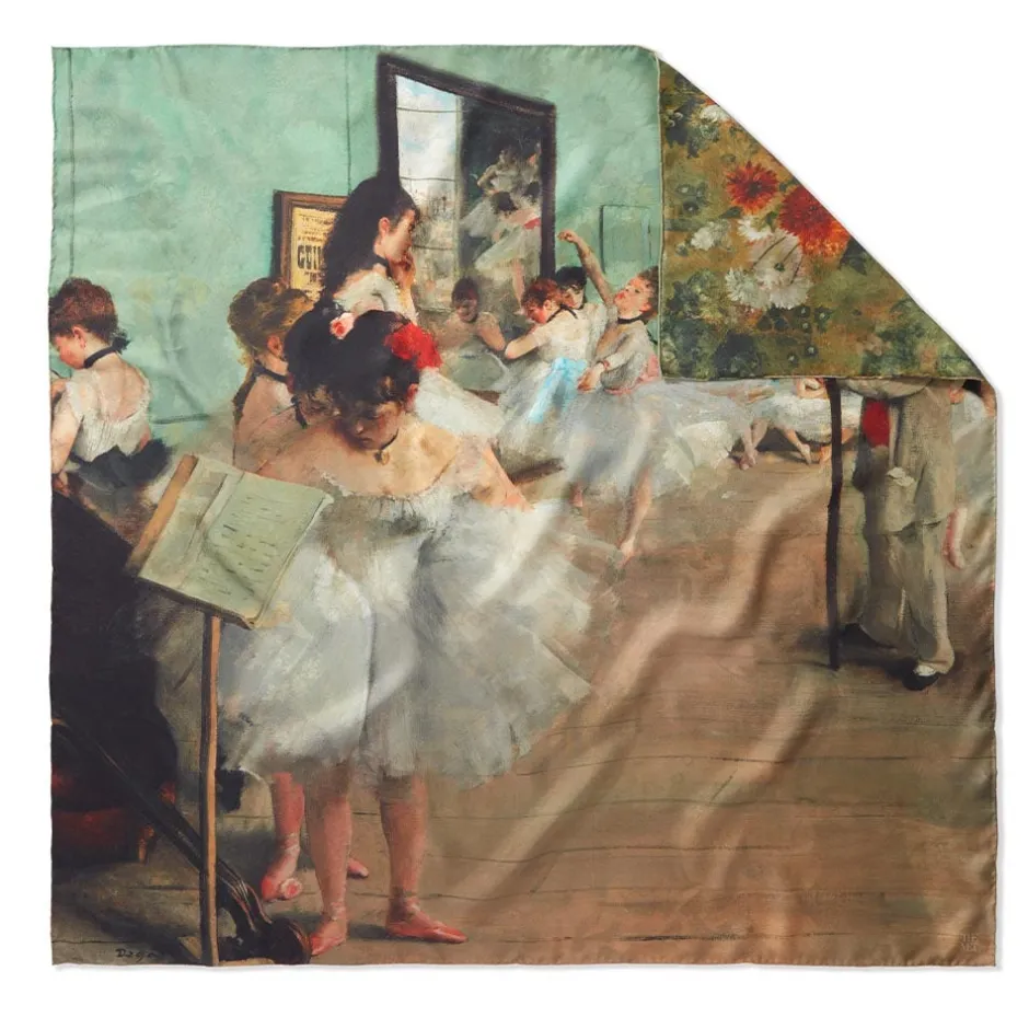 The Met Store Scarves & Wraps*Degas Impressions Double-Sided Square Silk Scarf