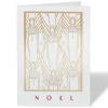 The Met Store Holiday Cards*Drevenstedt: Noel Fine Holiday Cards with Lined Envelopes and Foil Seals