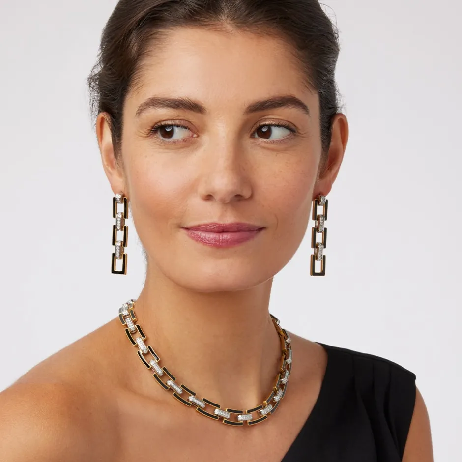 The Met Store Necklaces*European Buckle Enamel Collar Necklace