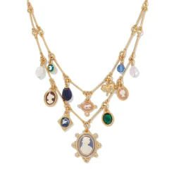 The Met Store Jewelry Sets*European Cameo Charm Necklace and Drop Earrings Set