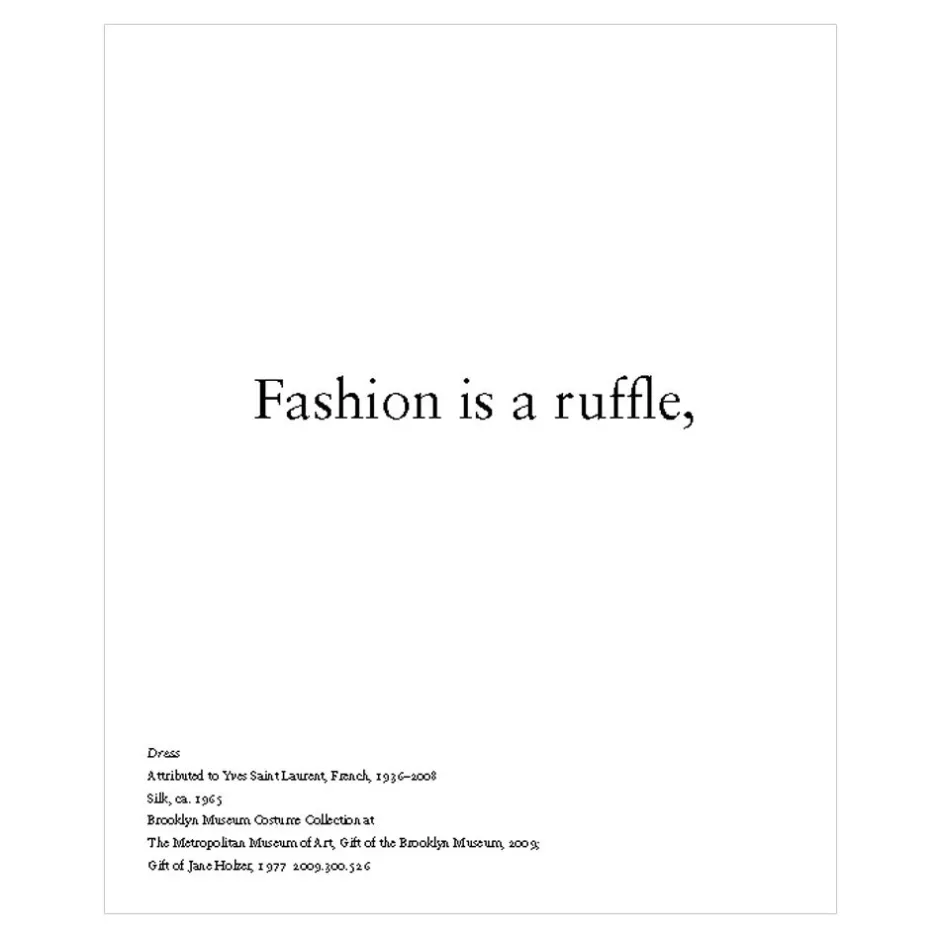 The Met Store Fashion|Met Publications*FASHION IS...