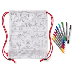 The Met Store Art Supplies & Easels*Favorite Galleries of The Met Color & Learn Washable Kids' Drawstring Backpack
