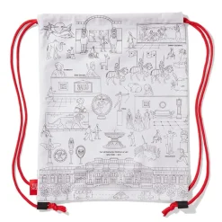 The Met Store Art Supplies & Easels*Favorite Galleries of The Met Color & Learn Washable Kids' Drawstring Backpack