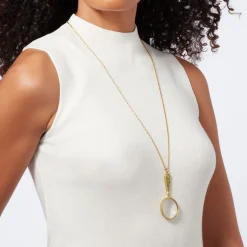 The Met Store Necklaces*Gilded Age Magnifier Pendant Necklace