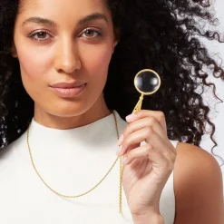 The Met Store Necklaces*Gilded Age Magnifier Pendant Necklace