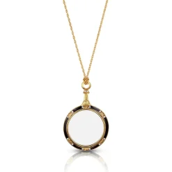 The Met Store Necklaces*Hand-Enameled Magnifier Pendant Necklace