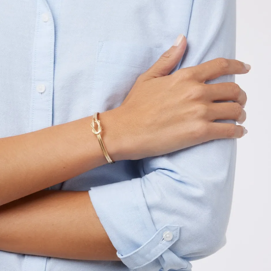 The Met Store Bracelets*Herakles Knot Hinged Bangle