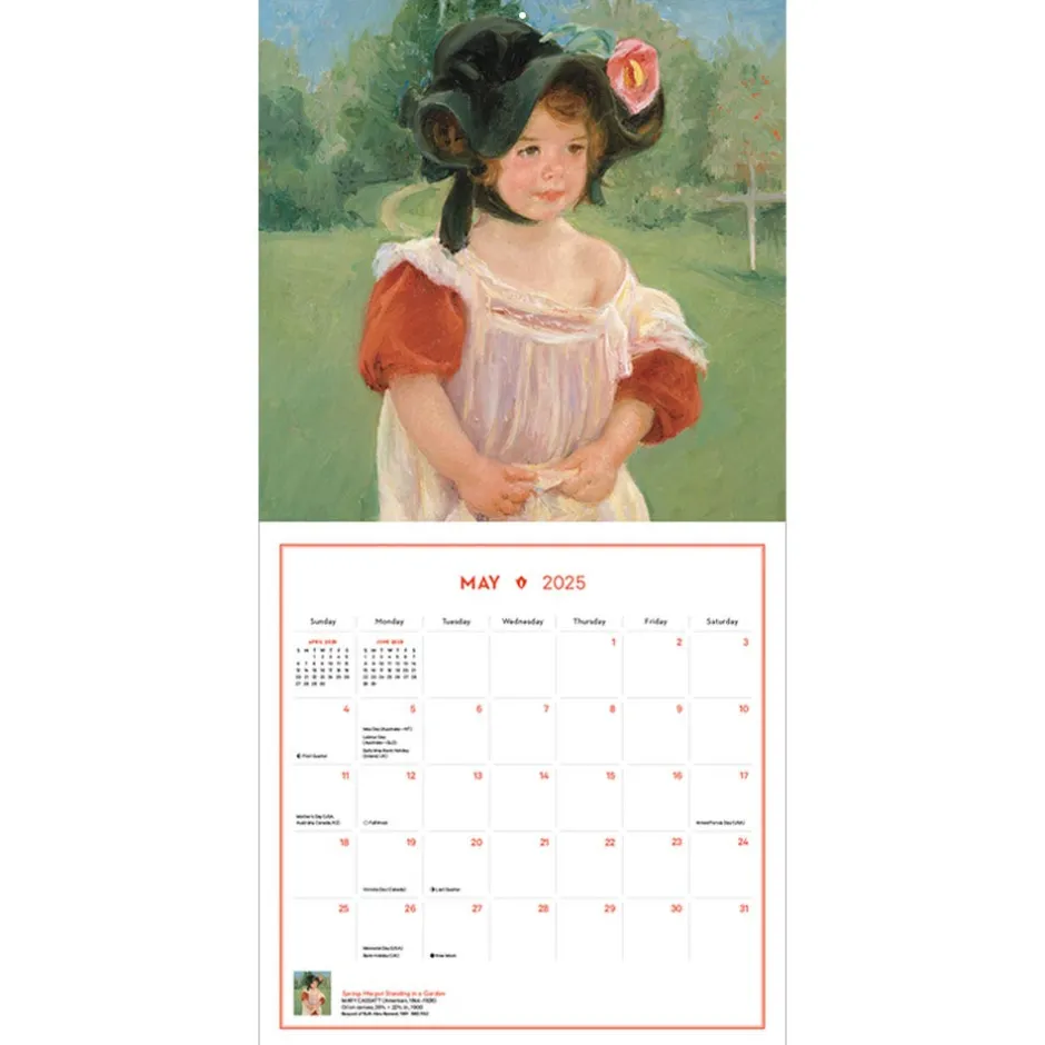 The Met Store Calendars*Impressionism and Post-Impressionism Wall Calendar 2025