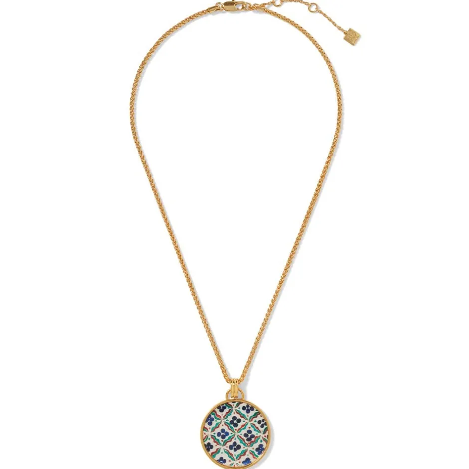 The Met Store Necklaces*Iznik Cintamani Enamel Pendant Necklace