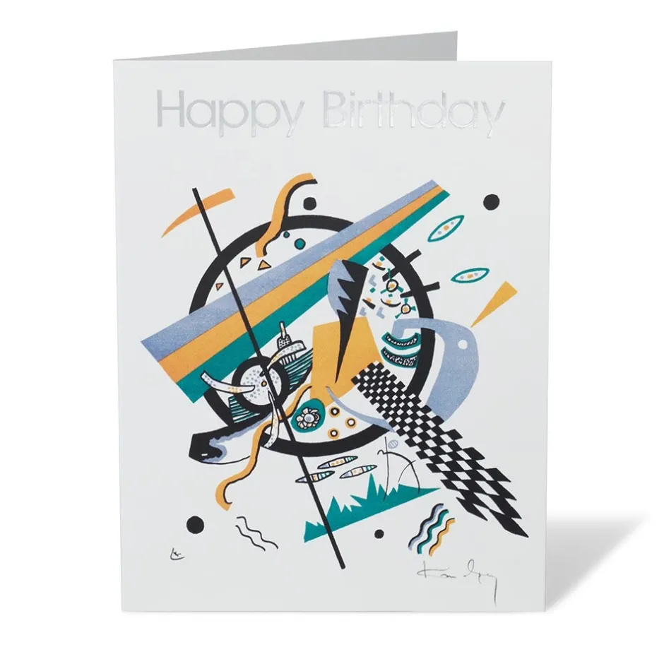 The Met Store Notecards & Correspondence*Kandinsky Small Worlds Happy Birthday Cards