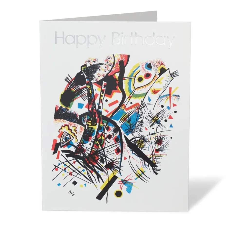 The Met Store Notecards & Correspondence*Kandinsky Small Worlds Happy Birthday Cards