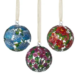 The Met Store Ornaments*Louis C. Tiffany Garden Landscape Cloisonné Ornament Set
