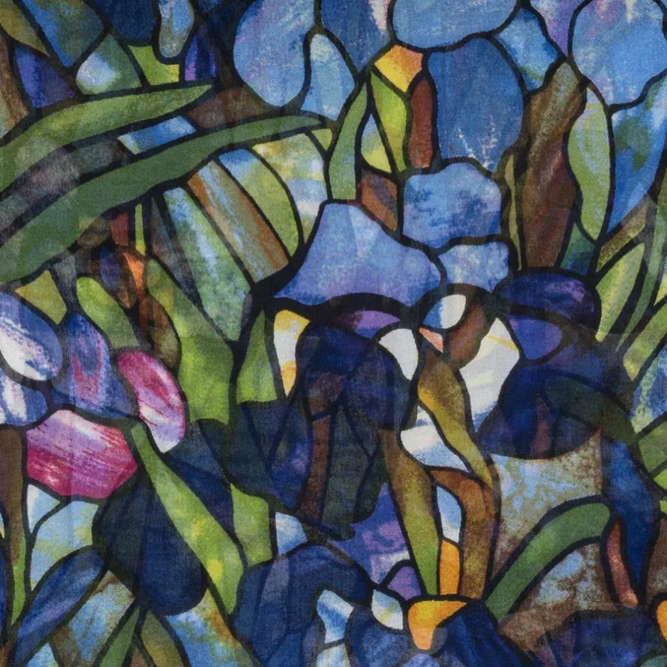 The Met Store Scarves & Wraps*Louis C. Tiffany Irises Oblong Silk Scarf