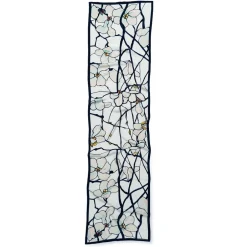 The Met Store Scarves & Wraps*Louis C. Tiffany White Magnolia Oblong Silk Scarf