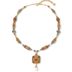 The Met Store Jewelry Sets*Medieval Byzantine Statement Necklace and Drop Earrings Set