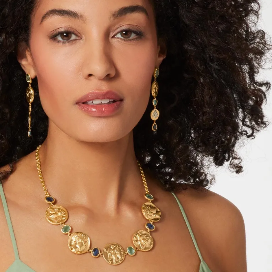 The Met Store Necklaces*Mediterranean Coin Statement Necklace