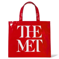 The Met Store Bags*Met Logo Vinyl Tote