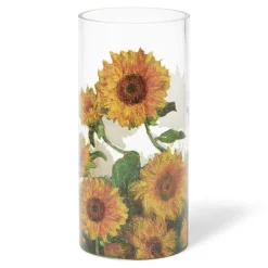 The Met Store Tableware|Decorative Accents*Monet Sunflowers Glass Vase