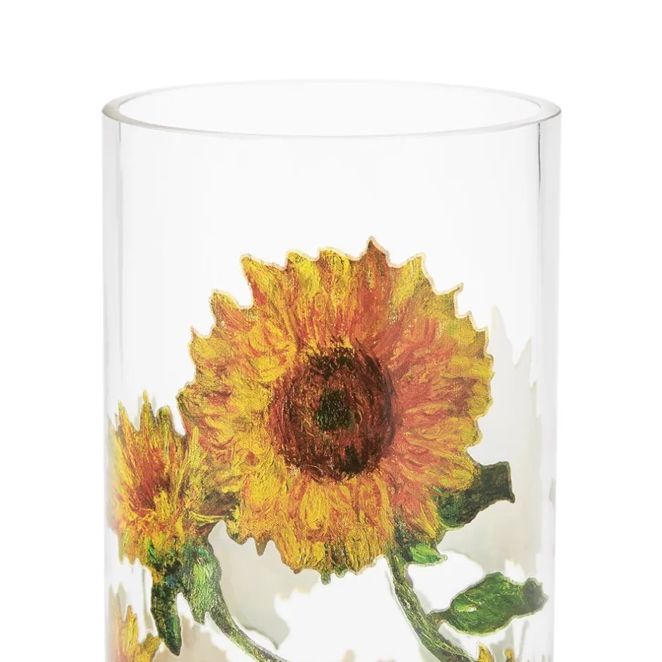 The Met Store Tableware|Decorative Accents*Monet Sunflowers Glass Vase