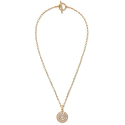 The Met Store Necklaces*Mother-of-Pearl Mosaic T-Bar Pendant Necklace