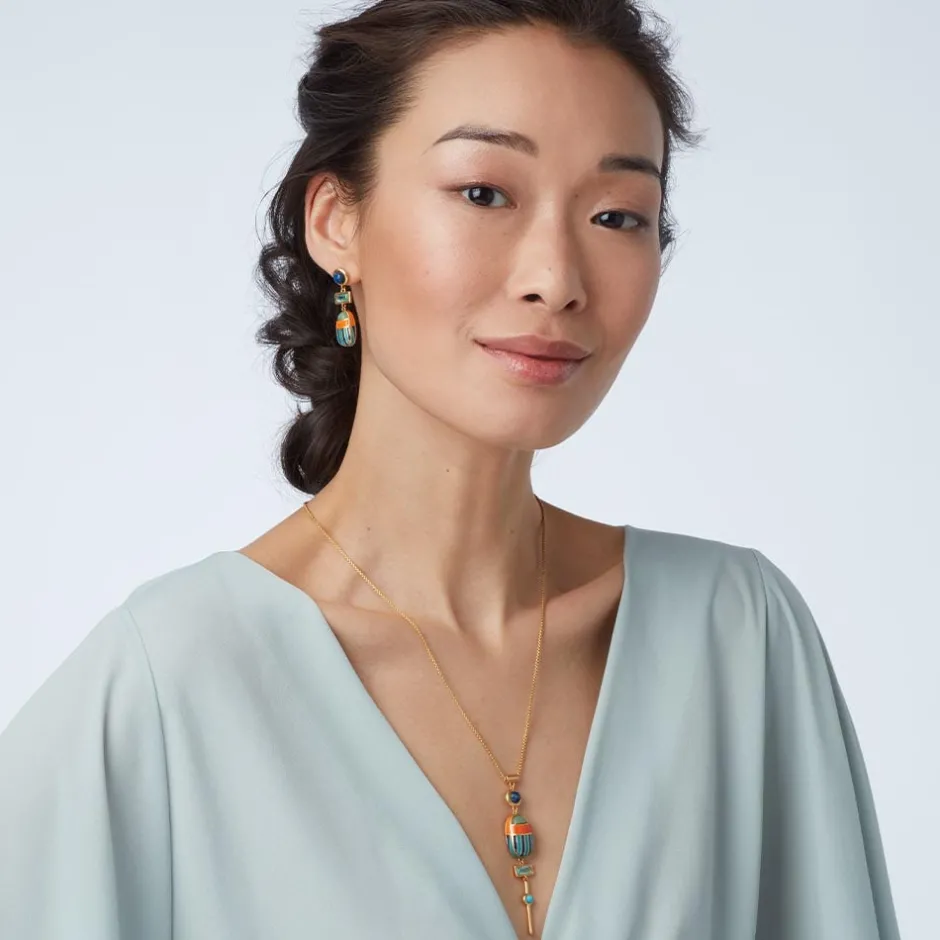 The Met Store Necklaces*Royal Scarab Lariat Necklace