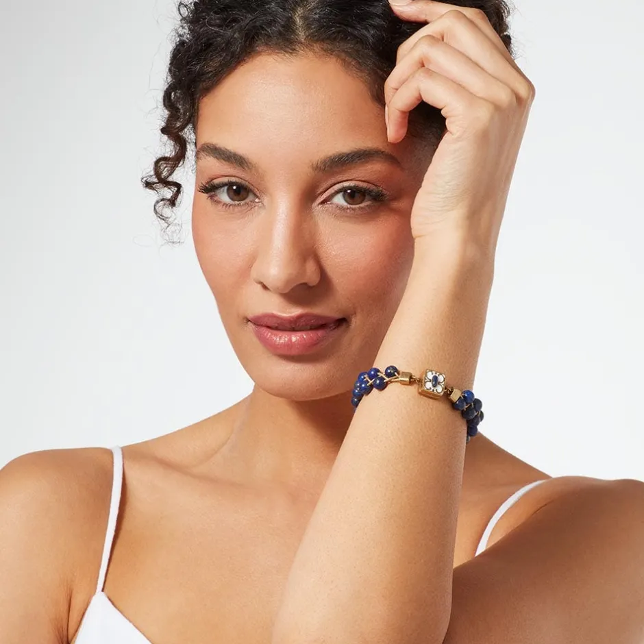 The Met Store Bracelets*Spanish Baldric Lapis Braided Bracelet