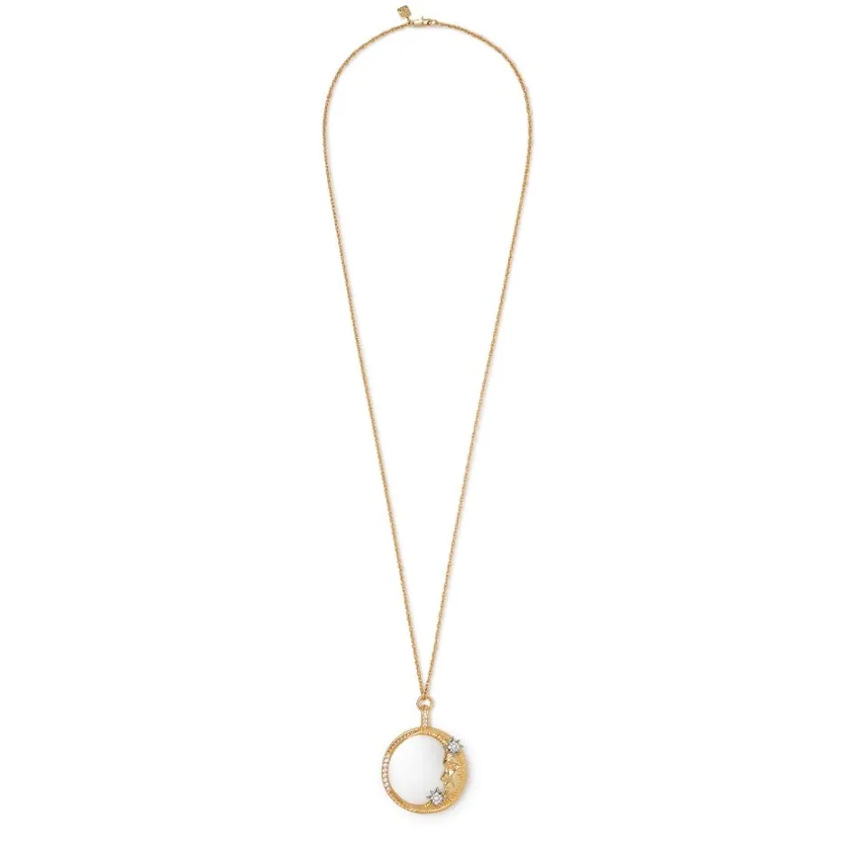 The Met Store Necklaces*Spanish Day and Night Magnifier Pendant Necklace