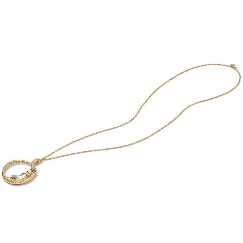 The Met Store Necklaces*Spanish Day and Night Magnifier Pendant Necklace