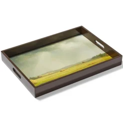 The Met Store Tableware|Decorative Accents*Sublime Landscapes Heade Newburyport Meadows Large Lacquer Tray