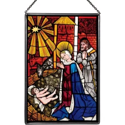 The Met Store Decorative Accents*The Nativity Glass Panel