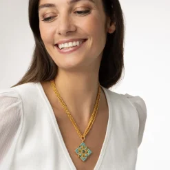 The Met Store Necklaces*Tibetan Mandala Pendant Necklace