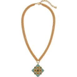 The Met Store Necklaces*Tibetan Mandala Pendant Necklace
