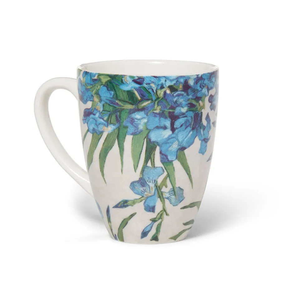 The Met Store Tableware*Van Gogh Irises Covered Mug with Tea Infuser