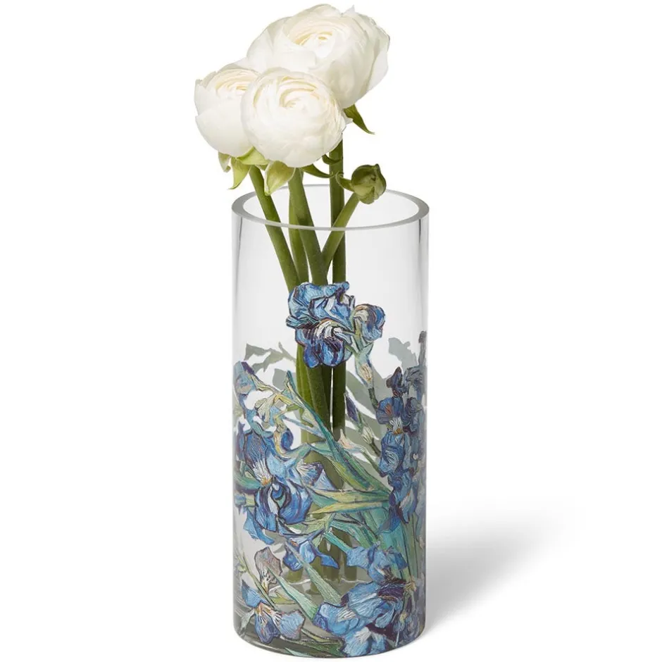 The Met Store Tableware|Decorative Accents*Van Gogh Irises Glass Vase