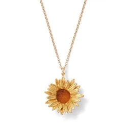 The Met Store Necklaces*Van Gogh Sunflower Pendant Necklace