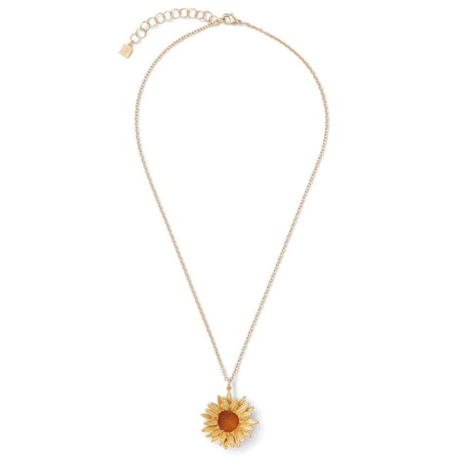 The Met Store Necklaces*Van Gogh Sunflower Pendant Necklace