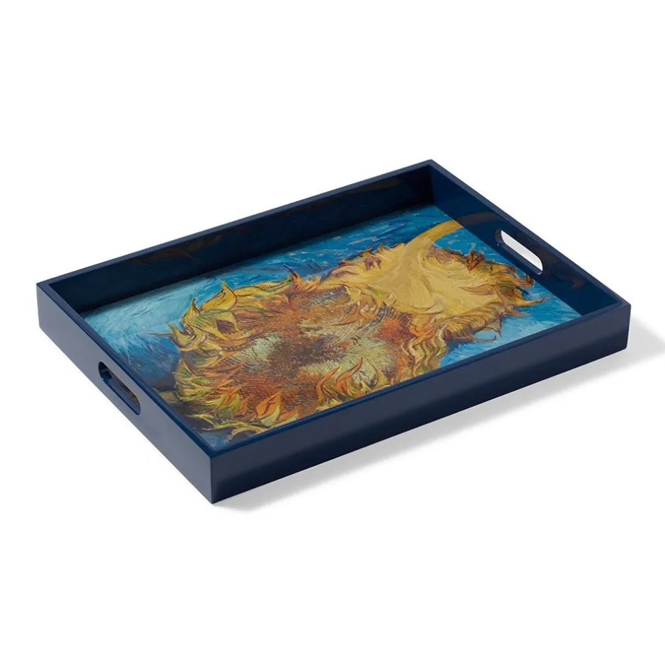 The Met Store Tableware|Decorative Accents*Van Gogh Sunflowers Lacquer Tray